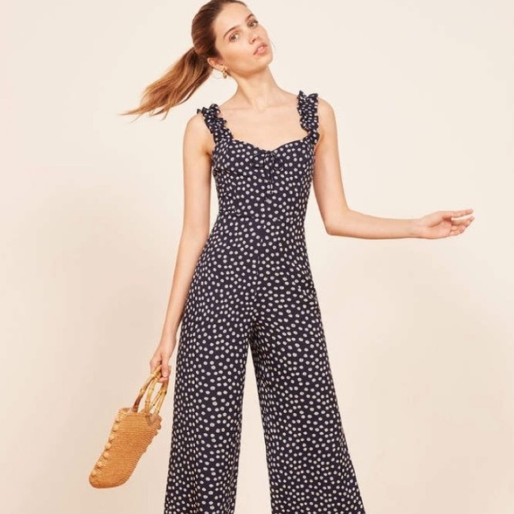 Reformation Moore Daisy Jumpsuit